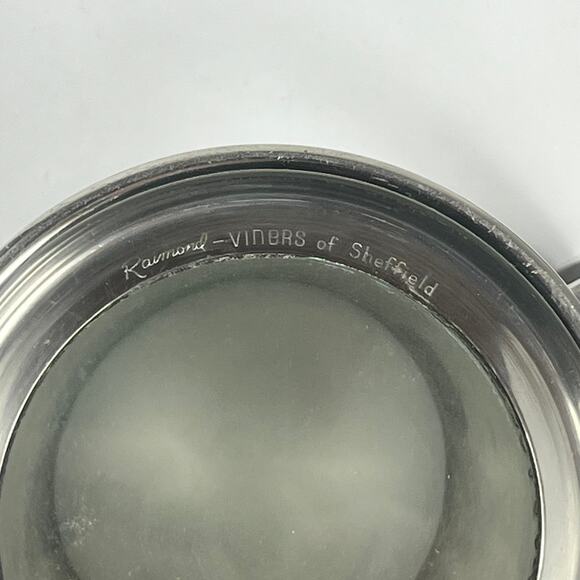 English Pewter Mug Stein Tankard Raimond Viners of Sheffield Made in England - Picture 7 of 12